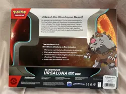 Pokemon Bloodmoon Ursaluna ex Box TCG Trading Card Game New Factory Sealed - Image 2