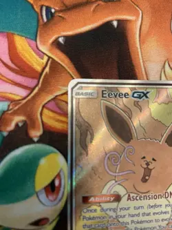 2019 Pokemon EEVEE GX Holo SM233 Sun & Moon Back Star Promo Textured Card MT NM - Image 5
