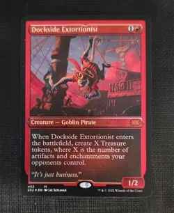 MTG Dockside Extortionist (Foil Etched) Double Masters 452 2x2 2022 Foil - Image 1