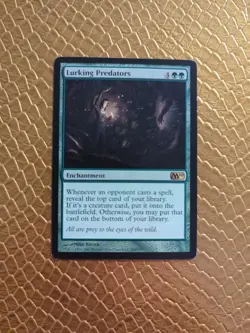 Lurking Predators Magic Core Set 2010 M10 MTG English Edition - Image 1