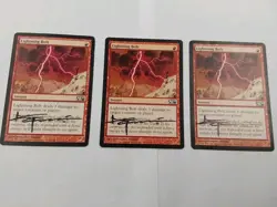 Lightning Bolt Core 2010 3 Copies (M10) Regular (Signed By Christopher Moeller) - Image 1