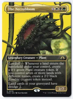The Necrobloom (Borderless) R Modern Horizons 3 378 NM - Image 1