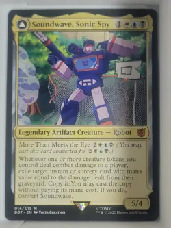 [1x] Soundwave, Sonic Spy // Soundwave, Superior Captain Near Mint, English Univ - Image 1