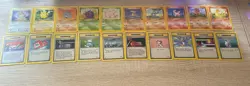 *No Dupes* Lot Of 20 Vintage WOTC Pokemon Cards Non-Holo (Base Set, Jungle) - Image 1
