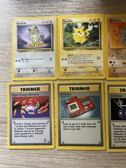 *No Dupes* Lot Of 20 Vintage WOTC Pokemon Cards Non-Holo (Base Set, Jungle) - Image 2