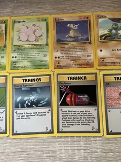 *No Dupes* Lot Of 20 Vintage WOTC Pokemon Cards Non-Holo (Base Set, Jungle) - Image 4