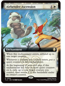 Airbender Ascension - Extended Art Avatar MTG - Image 1