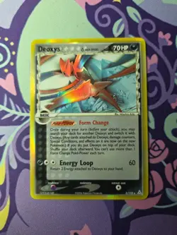 Pokemon TCG EX Holon Phantoms Deoxys (Delta Species) 3/110 Near Mint - Image 1
