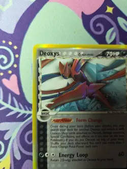 Pokemon TCG EX Holon Phantoms Deoxys (Delta Species) 3/110 Near Mint - Image 2
