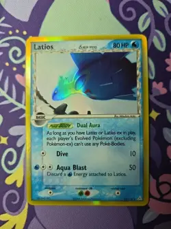 Pokemon TCG EX Holon Phantoms Latios (Delta Species) 12/110 Holo Near Mint - Image 1