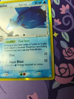 Pokemon TCG EX Holon Phantoms Latios (Delta Species) 12/110 Holo Near Mint - Image 4