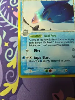 Pokemon TCG EX Holon Phantoms Latios (Delta Species) 12/110 Holo Near Mint - Image 5