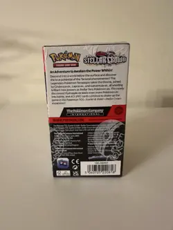 Pokemon TCG Stellar Crown Half Booster Box (18 Packs) | Brand New & Sealed #2 - Image 3