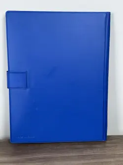 Vintage 1999 Pokemon Charmander Blue 4 Pocket 30 Page Trading Binder - Image 3