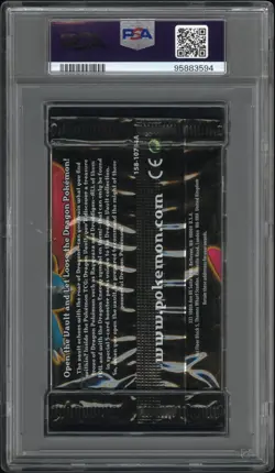 2012 POKEMON Dragon Vault PACK Salamence Missing Foil layr PSA 10 Gem 3594 POP 1 - Image 2