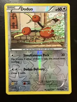 Doduo (115) 115/162 - XY - BREAKthrough - Common - Pokemon TCG - LP - Image 1