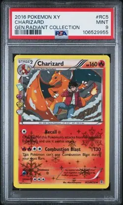 2016 Pokemon XY Charizard Generations Radiant Collection #RC5/RC32 PSA 9 - Image 1