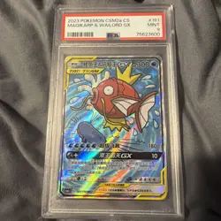 Pokemon CHINESE Magikarp & Wailord GX Team Up Alternate Art 161 / 150 PSA 9 Mint - Image 1