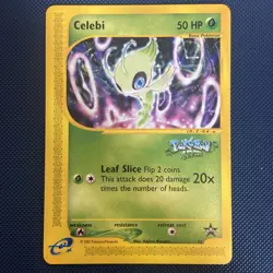 Pokemon Celebi 50 Promo WOTC NM Near Mint - Image 1