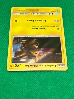 Pokemon Tcg Detective Pikachu SM190 Black Star Promo - Image 3