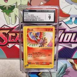 CGC 9 Ho-oh 52 Black Star Promo Pokemon Center NY - Pokemon TCG - SHIPS FAST - Image 1