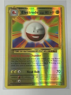 LP Electrode 40/108 Reverse Holo Rare XY Evolutions Pokemon Card - Image 1