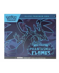Pokemon Mega Evolution Phantasmal Flames Elite Trainer Box ETB Factory Sealed - Image 1
