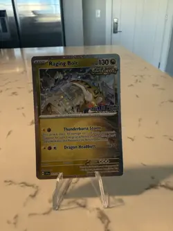 Pokemon TCG Raging Bolt 111/142 Stellar Crown Best Buy Stamped Promo - Image 1