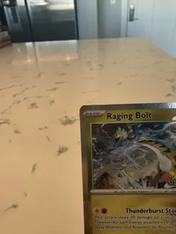 Pokemon TCG Raging Bolt 111/142 Stellar Crown Best Buy Stamped Promo - Image 2