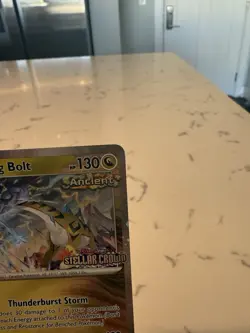 Pokemon TCG Raging Bolt 111/142 Stellar Crown Best Buy Stamped Promo - Image 3