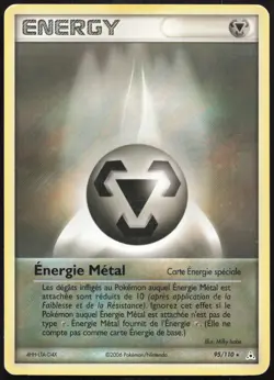 Carte Pokemon Energie Metal 95/110 Fantomes Holon Francais - Image 1