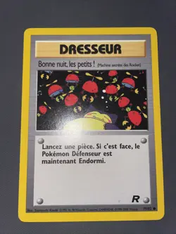 BONNE NUIT LES PETITS ! COMMUNE - POKEMON 79/82 TEAM ROCKET EXCELLENT ETAT FR - Image 1