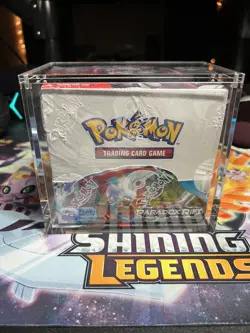 Pokemon TCG Paradox Rift Scarlet & Violet Sealed Booster Box w/protective case🔥 - Image 1