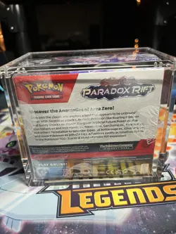 Pokemon TCG Paradox Rift Scarlet & Violet Sealed Booster Box w/protective case🔥 - Image 2