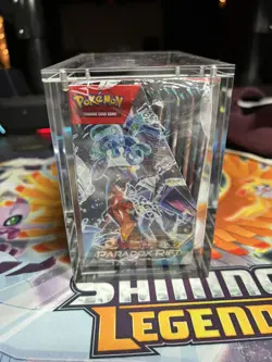 Pokemon TCG Paradox Rift Scarlet & Violet Sealed Booster Box w/protective case🔥 - Image 3