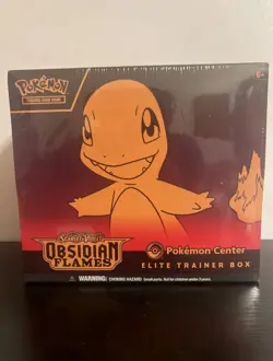 Pokemon: TCG Obsidian Flames Elite Trainer Box Pokemon Center Sealed - Image 1