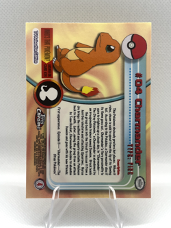 Charmander Topps Chrome Pokemon #04 - Image 2