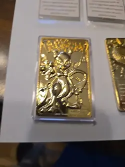 2 Pokemon 23k Gold Trading Cards And Cert Random Lot - Image 2