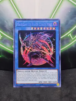 Yugioh Magician of Black Chaos Max TN19-EN002 Secret Rare NM - Image 1