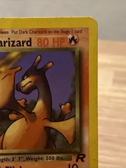Pokemon Dark Charizard TCG Non-Holo Rare Card 21/82 NM/LP Condition - Image 2