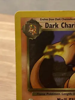 Pokemon Dark Charizard TCG Non-Holo Rare Card 21/82 NM/LP Condition - Image 3