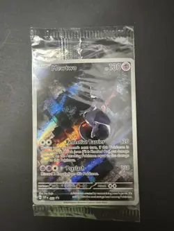 Mewtwo 52 Black Star Promos SV Rewards Near Mint Sealed Pokemon Card - Image 3