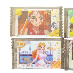 Bandai One Piece Itajaga Potato Snack with Collectible Card Japan New Nami$ - Image 5