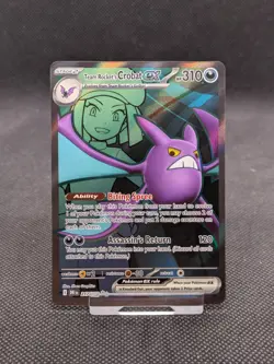 Pokemon Card Team Rocket's Crobat ex 217/182 Ultra Rare Destined Rivals *New - Image 1