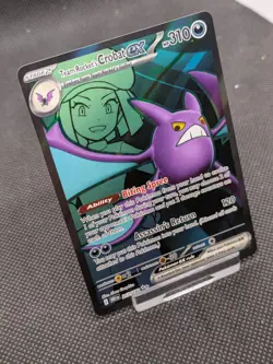 Pokemon Card Team Rocket's Crobat ex 217/182 Ultra Rare Destined Rivals *New - Image 2