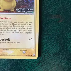 Pokemon TCG - Delta Species -Ditto - 39/113 Holo Ex Delta Species Stamp exc - Image 5