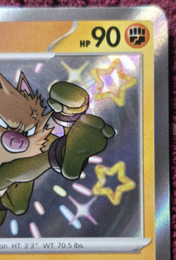 Pokemon TCG - Primeape 170/091 - S&V: Paldean Fates Shiny Holo Rare MINT - Image 3