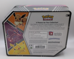 Pokemon TCG V Powers Tin Eternatus V 5 Booster Packs Factory Sealed FREE SHIP - Image 2