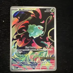 2025 Pokemon Mega Evolution Bulbasaur Promos #133/132 - Image 1