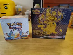 Pokemon TCG Surging Sparks Bundle Factory Sealed ETB And Booster Box - Image 1